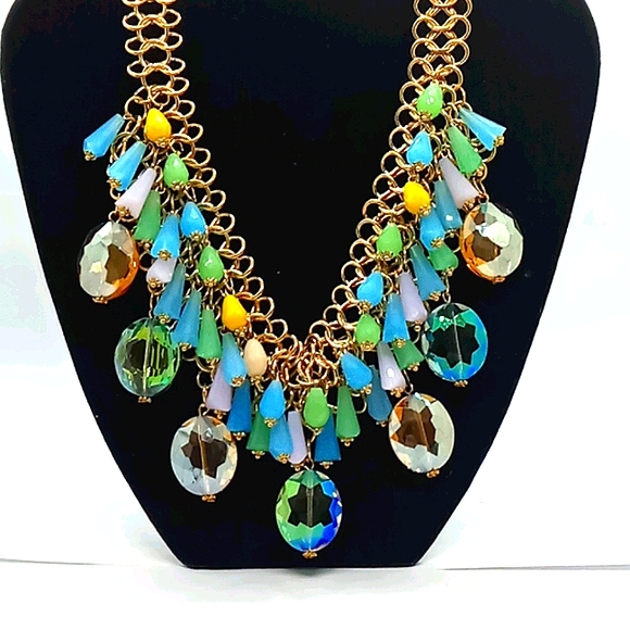Jewelry Statement Crystal Necklace Poshmark